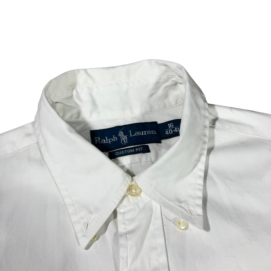 폴로 랄프로렌 화이트 반팔 셔츠 상품이미지5