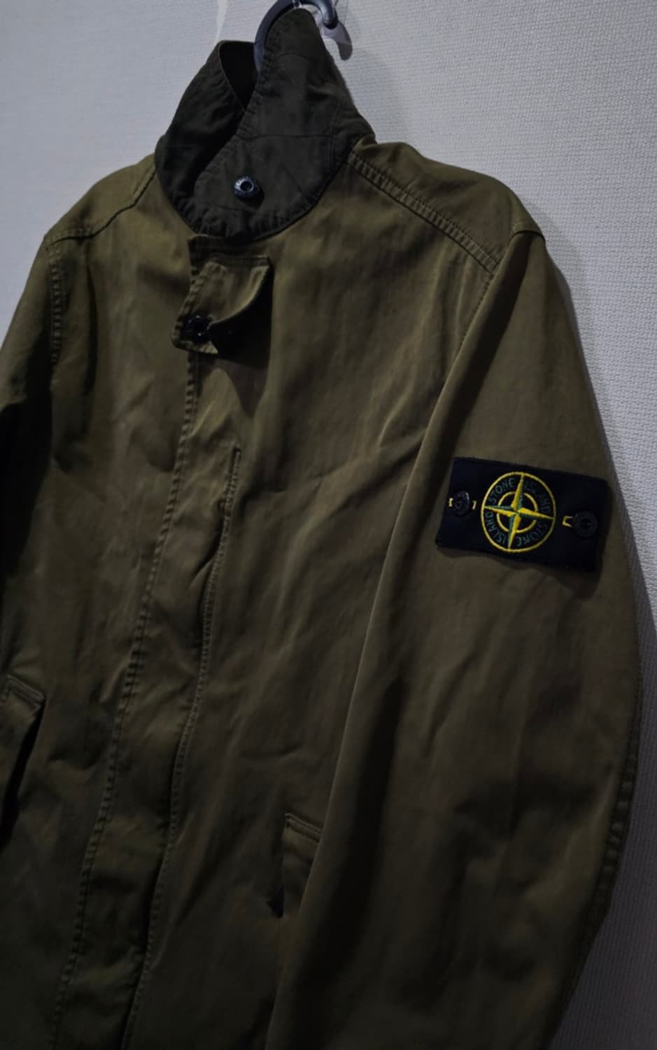 백화점판 스톤아일랜드 다비드 TC 코트 자켓 90 / S 상품이미지2