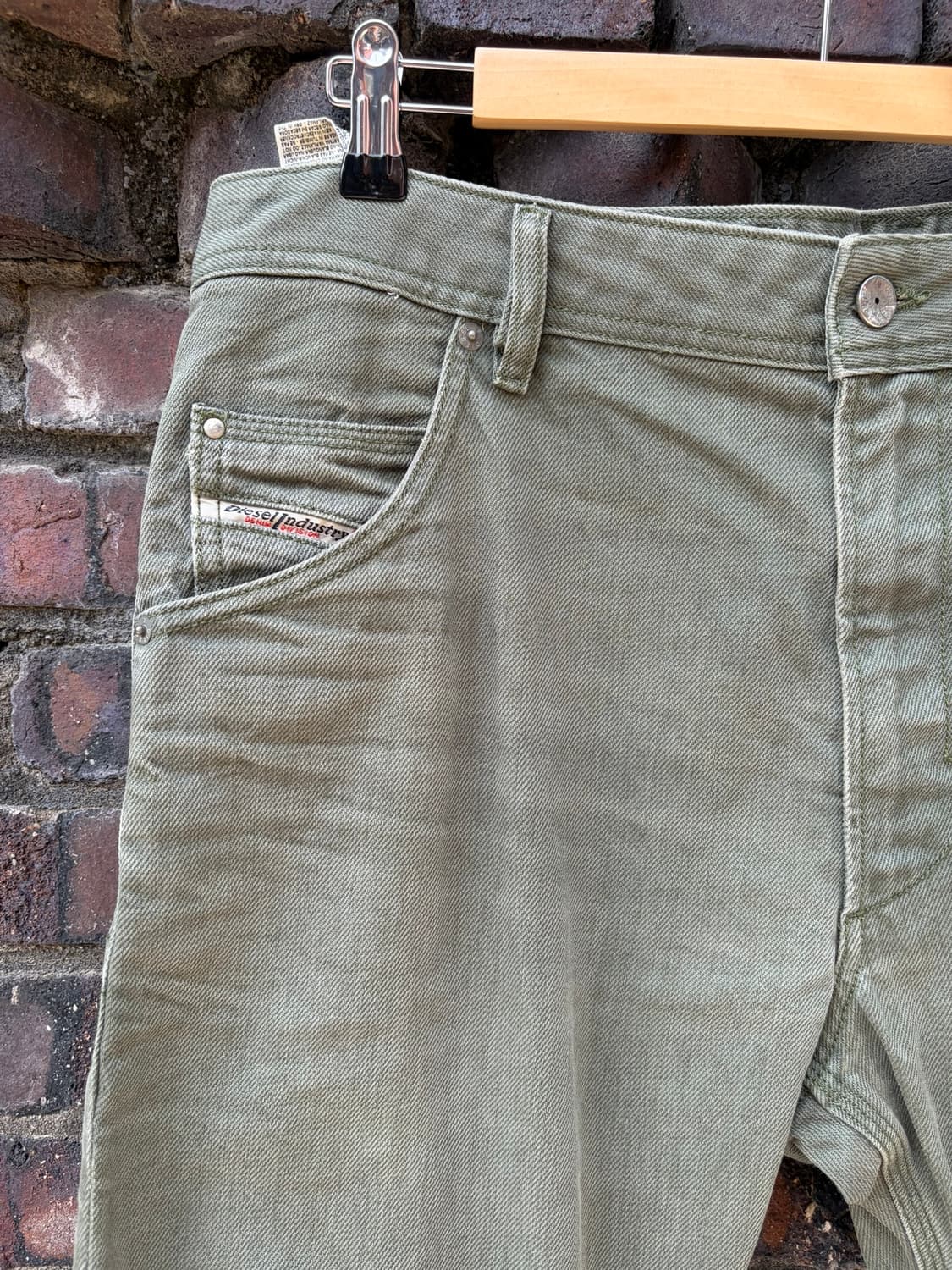 Diesel Krooley 올리브 그린 데님 상품이미지2