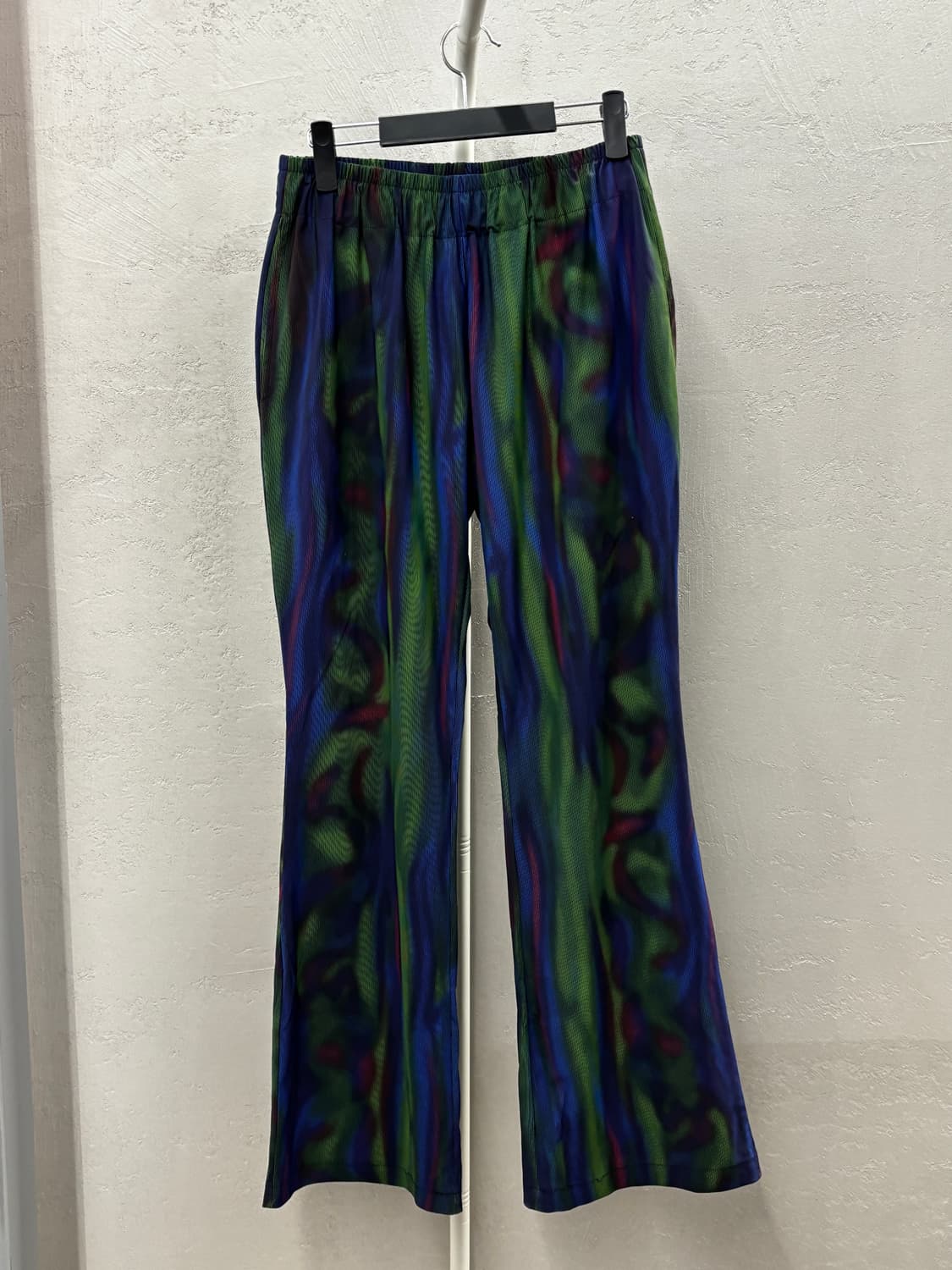 Enzo Blues 스트라이프 와이드 팬츠 L 상품이미지2