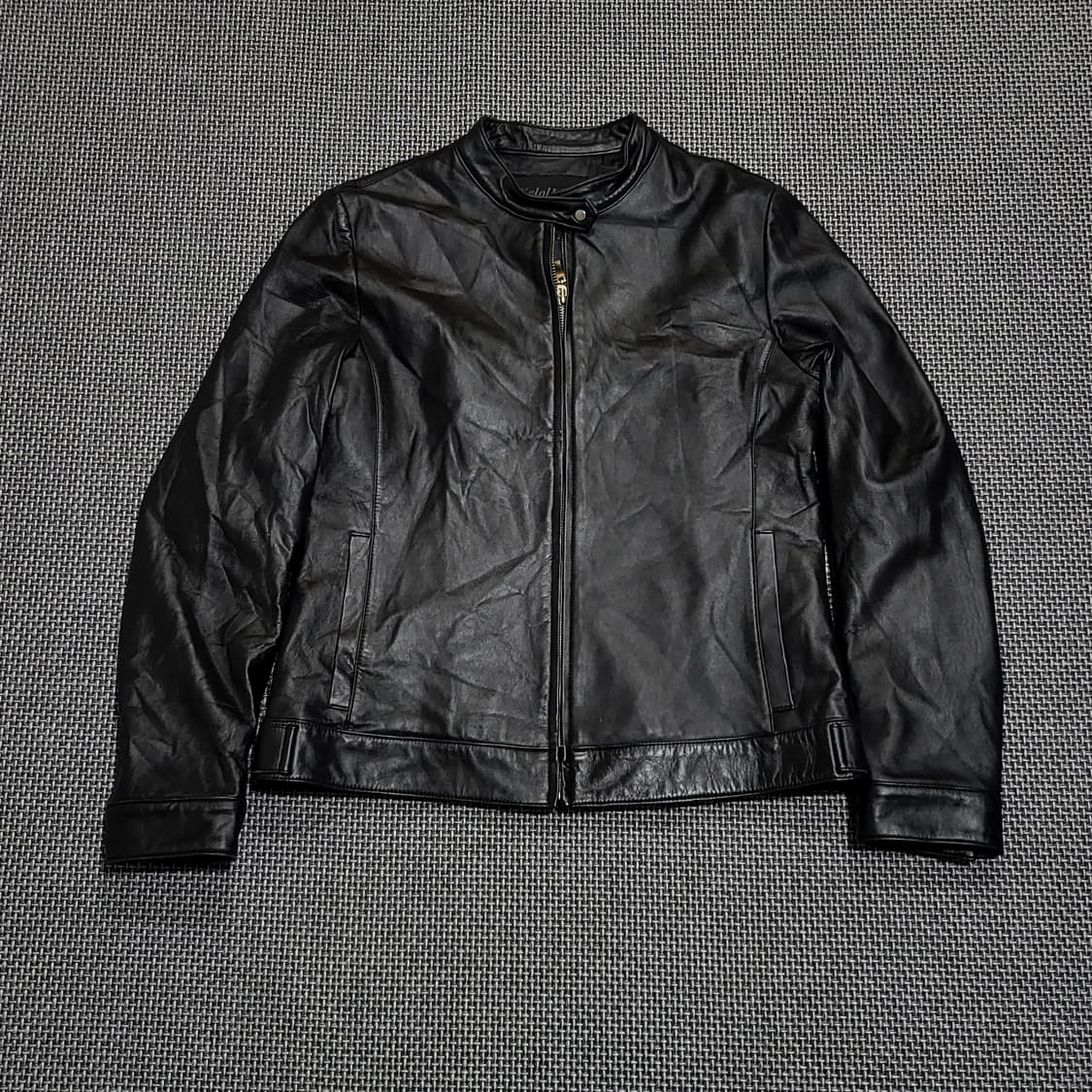 (여성) 빈티지 싱글 레더 양가죽 자켓 (66) 상품이미지1