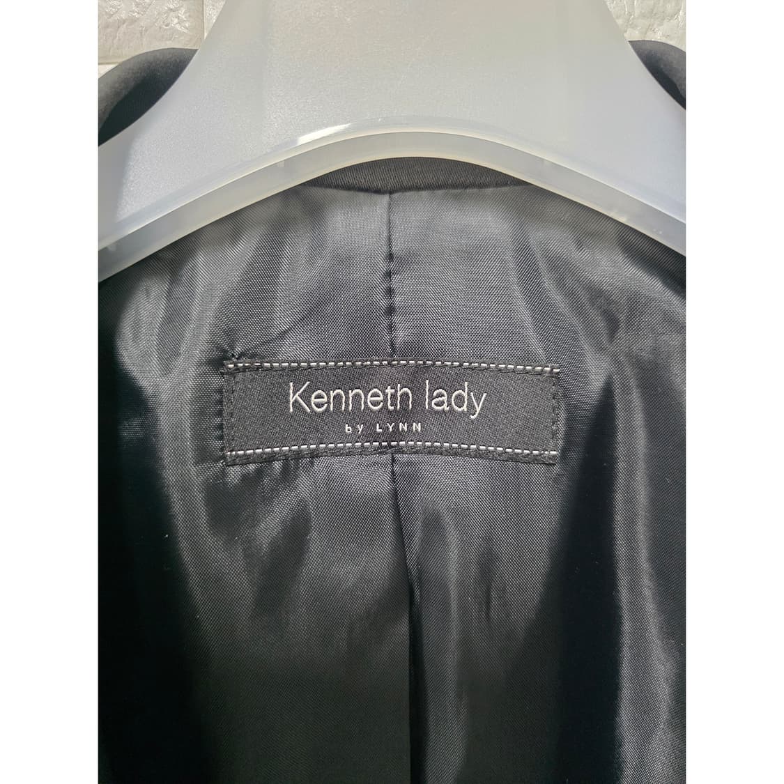 택배) S 케네스 레이디 블랙 코트 상품이미지2