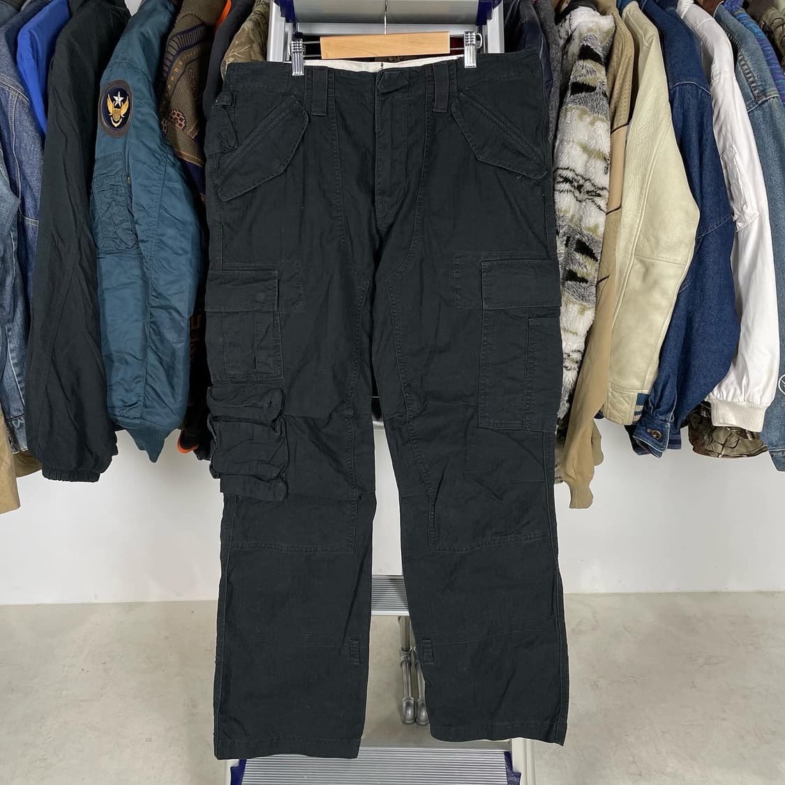 폴로 랄프로렌 HBT 유틸리티 아카이브 헤링본 팬츠 상품이미지1