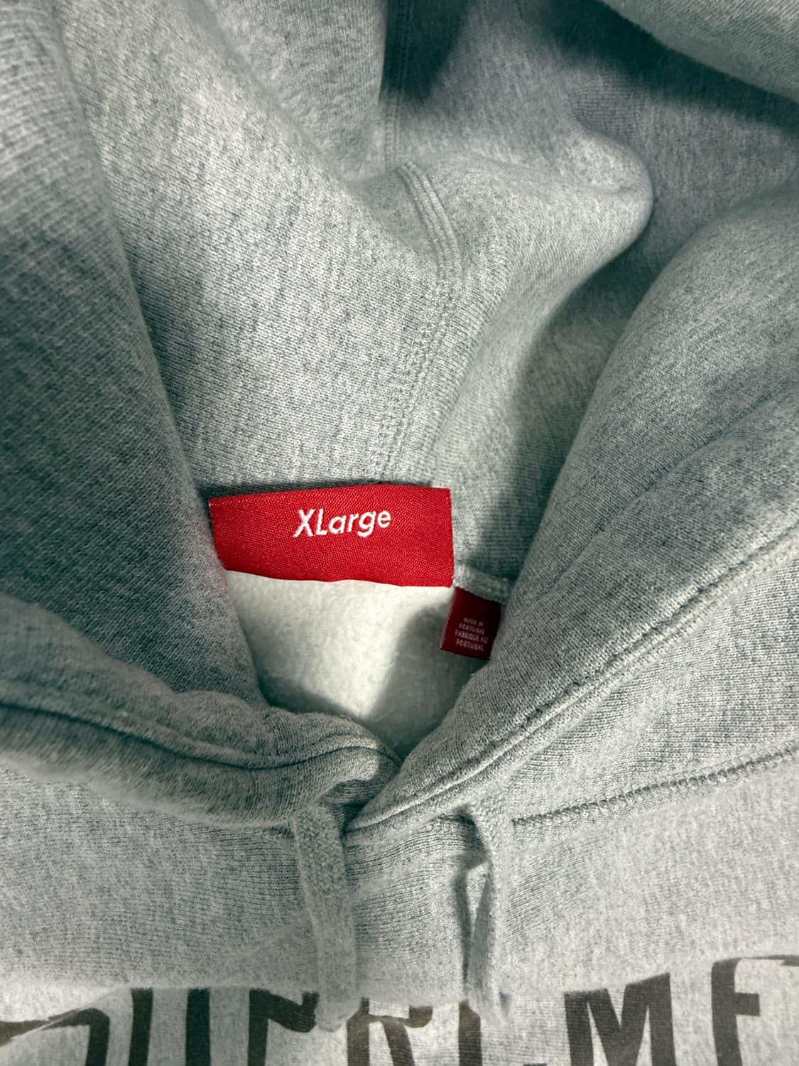 슈프림 바시티 후드 XL 상품이미지2