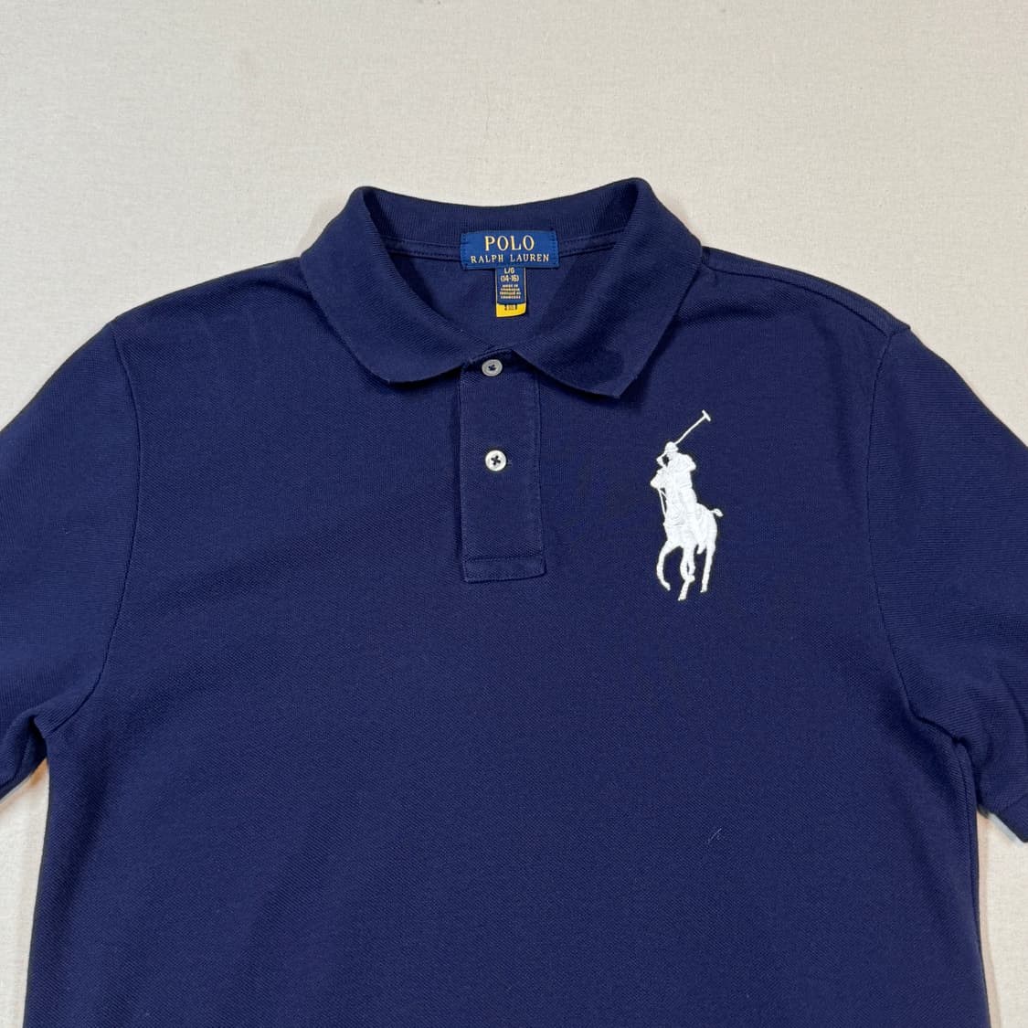 M) 폴로 랄프로렌 빅포니 반팔 카라티 신형 큐알탭 상품이미지3