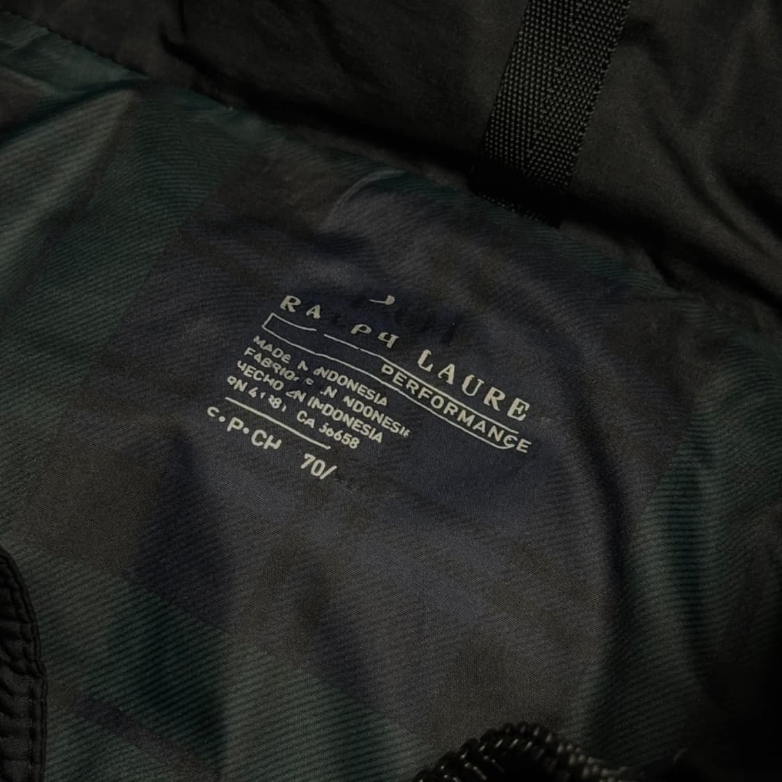 매장 구매) 폴로 다운 패딩 블랙 상품이미지4