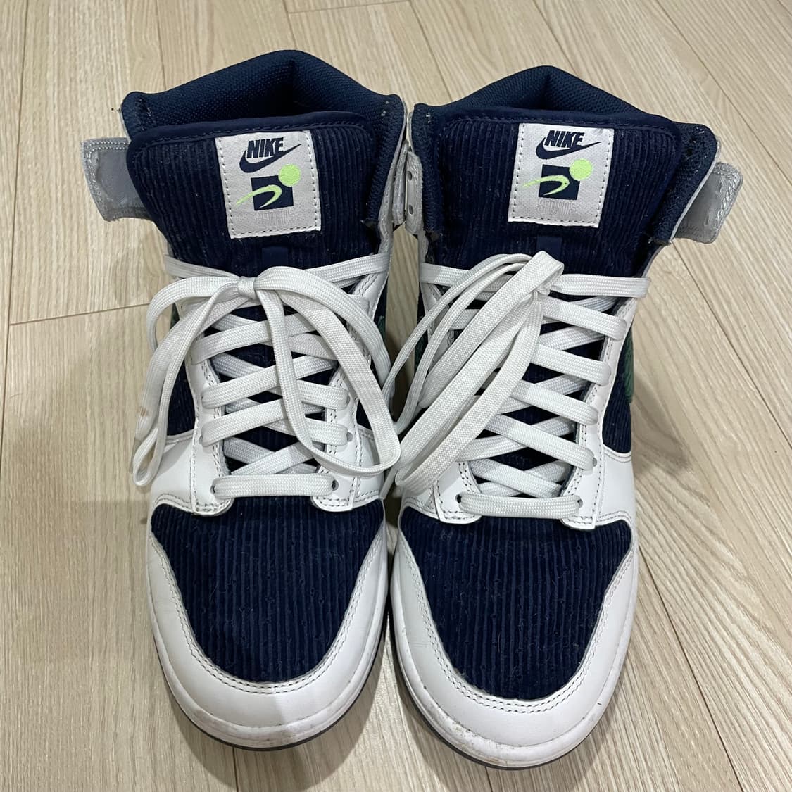 나이키 덩크 하이 프리미엄 EMB 컬리지 네이비 상품이미지1