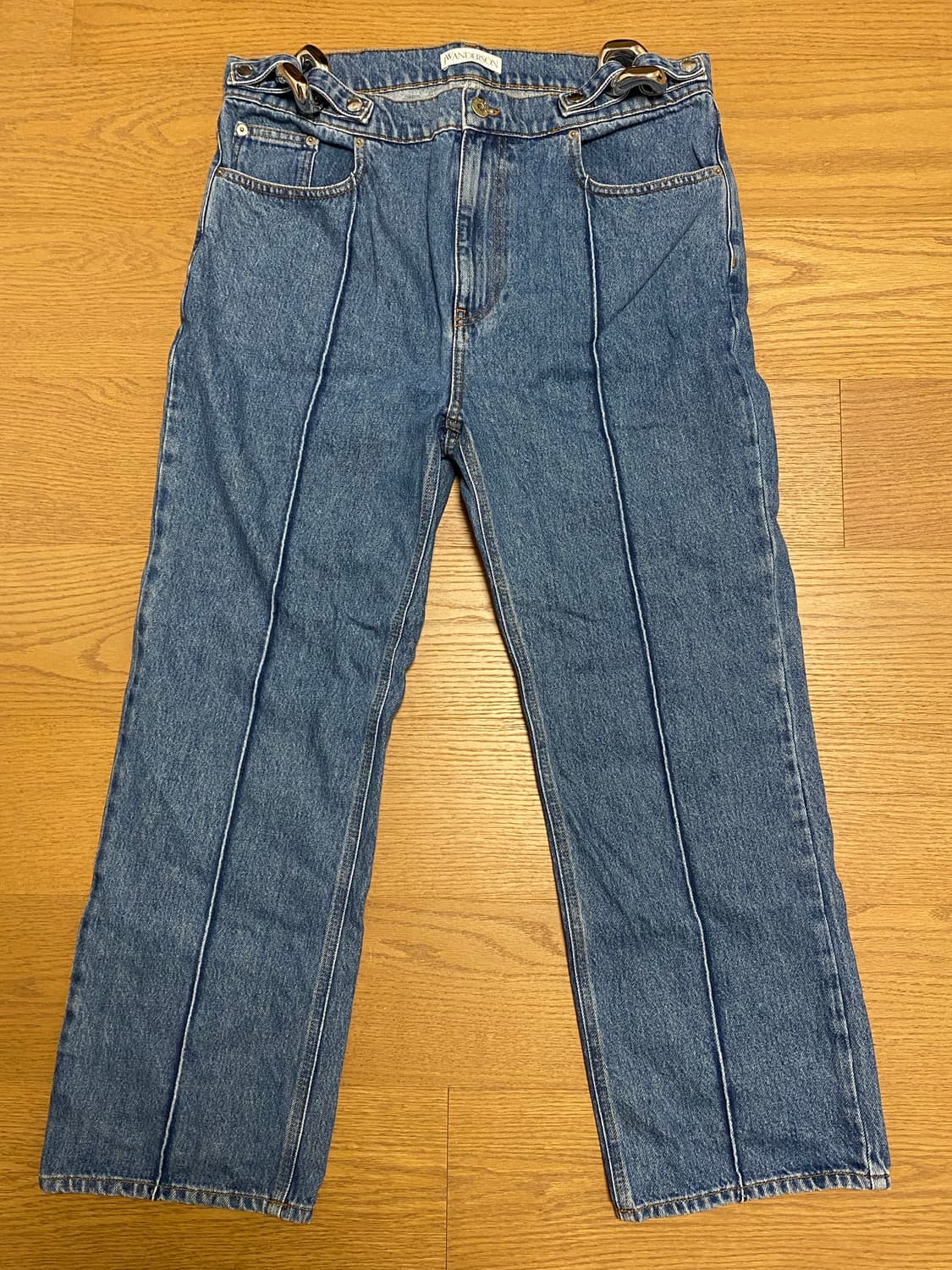 Jw anderson 볼드 체인 데님 상품이미지4