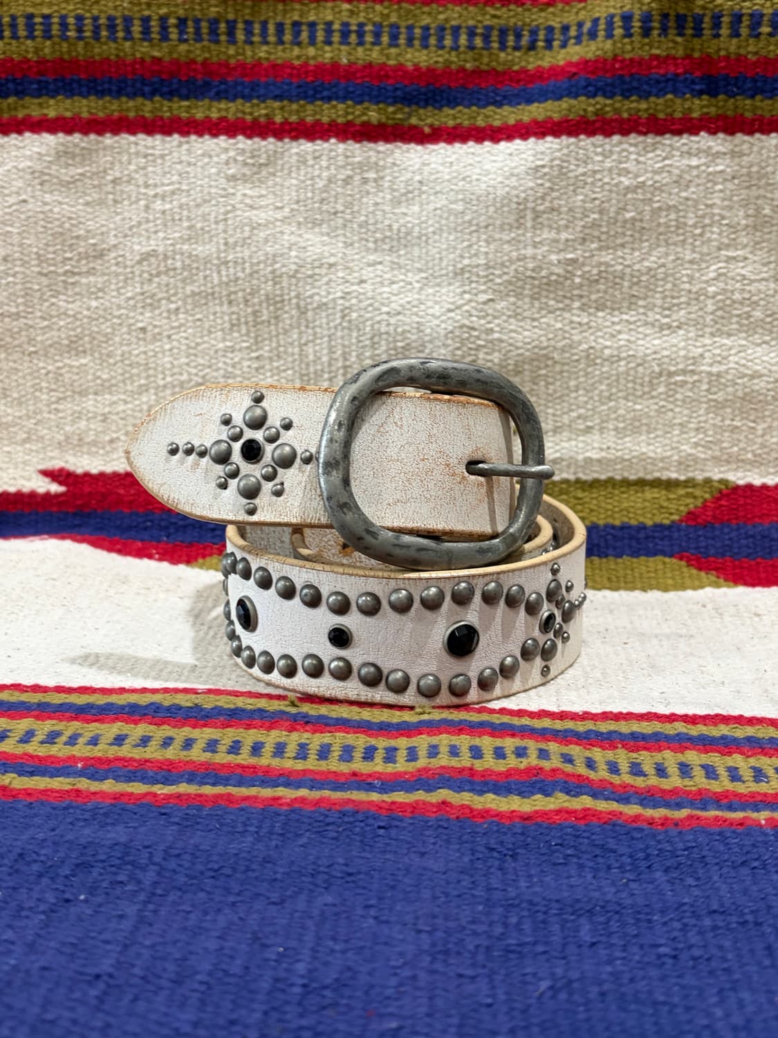 호크컴퍼니 제팬 웨스턴 피넛 스터드 벨트 상품이미지1