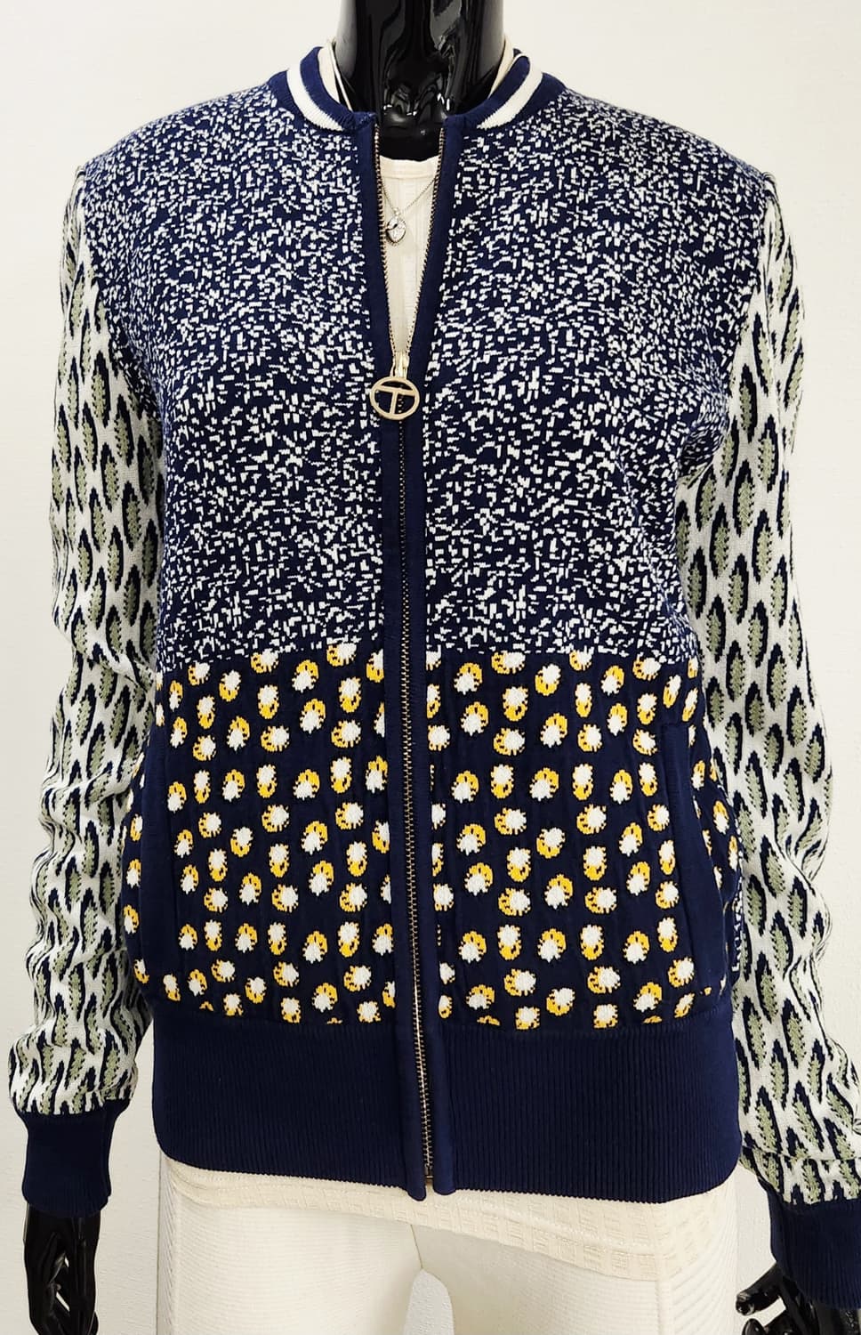 토리 니트 블루종  상품이미지3