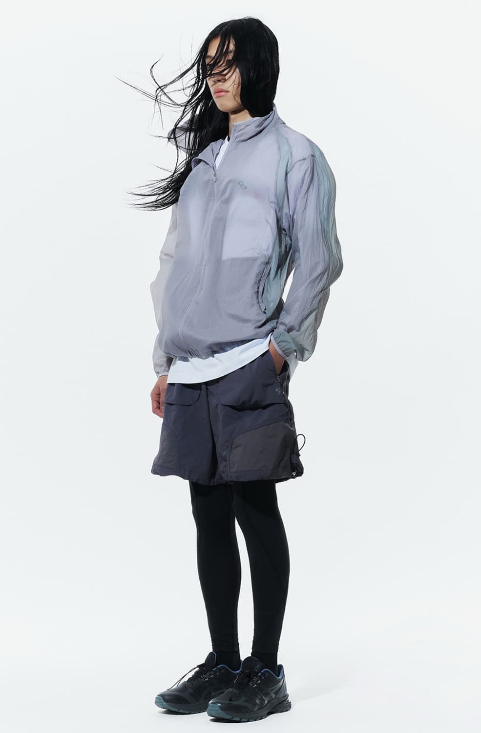 [새상품] 산산기어 나일론 쇼츠 퍼플 - 24SS 1사이즈 상품이미지1