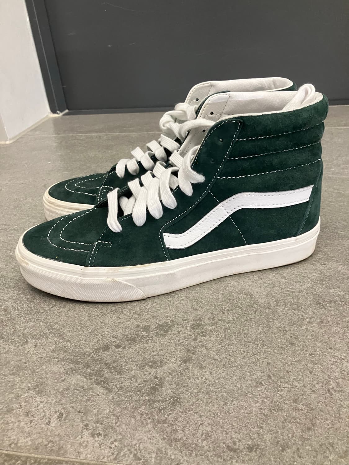 반스 스케이트 하이 그린 255 상품이미지1