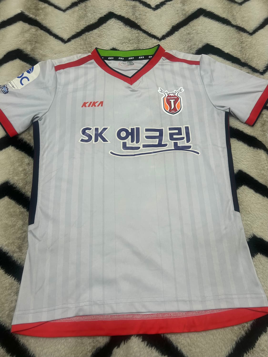 [M]키카 제주 유나이티드 반팔유니폼 상품이미지2