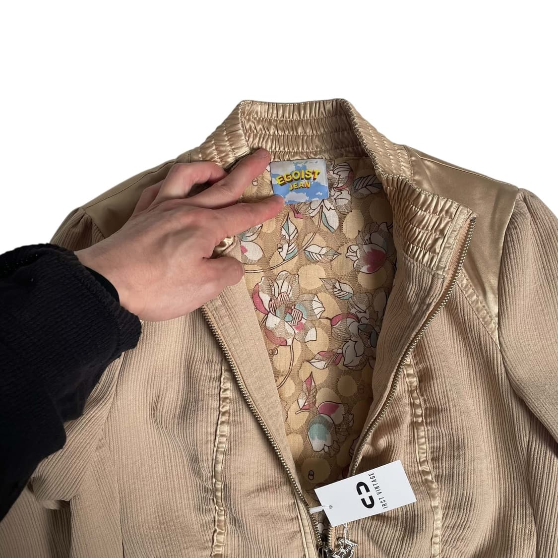 Egoist 플리츠 집업 자켓 상품이미지6