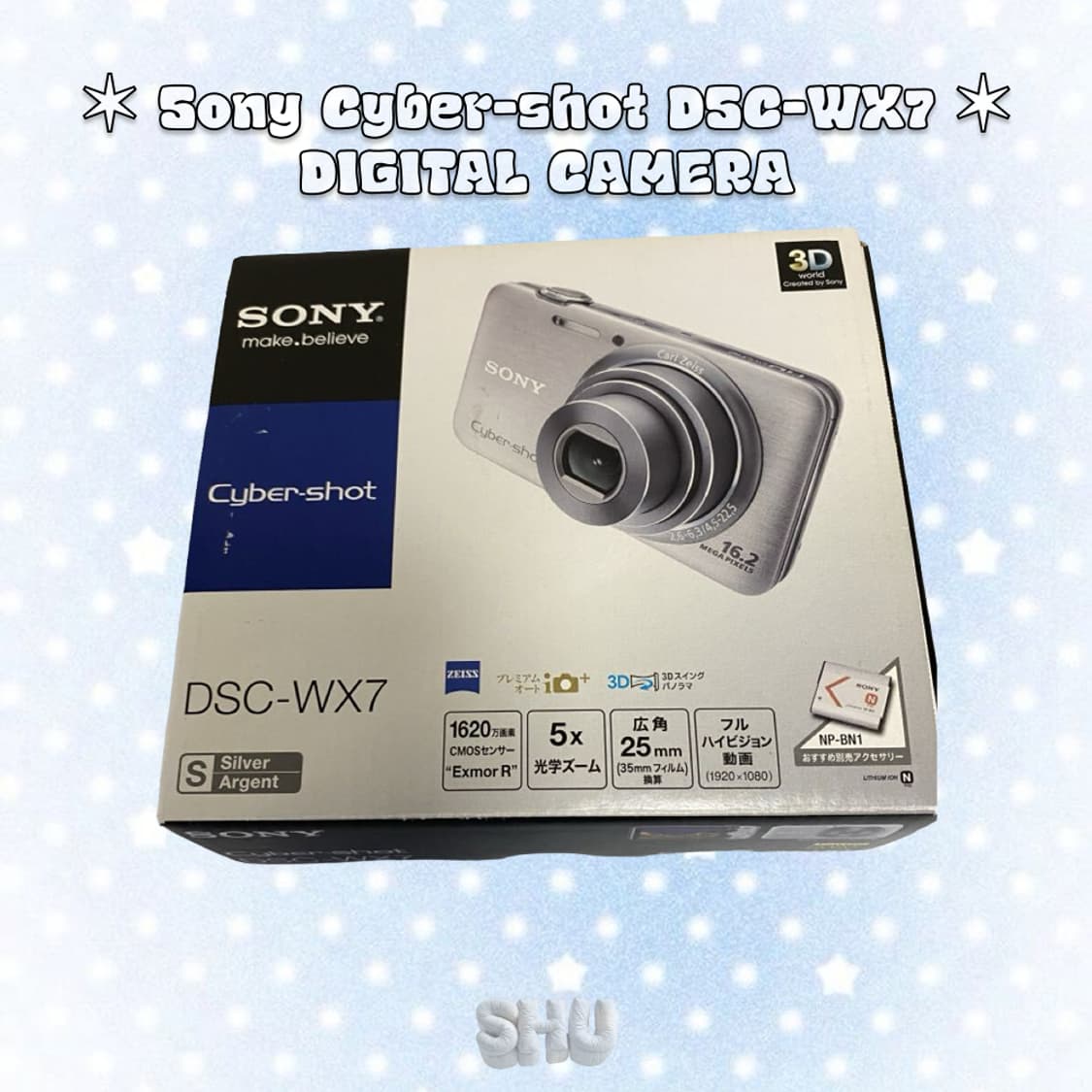 (풀박)소니 사이버샷 dsc-wx7 빈티지 디카 실버 상품이미지3