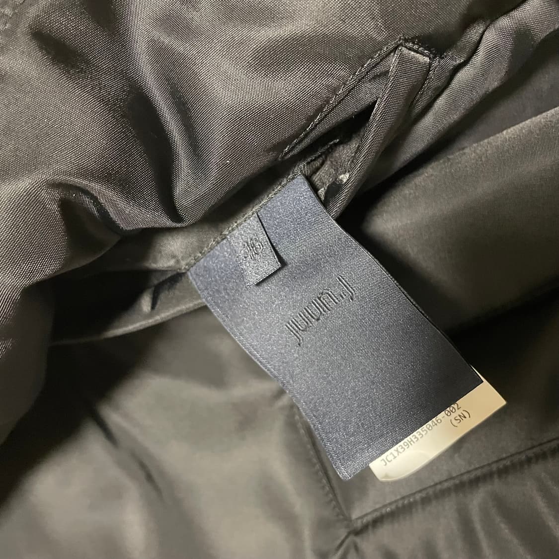 준지 무스탕 ma-1 블랙 46 상품이미지4