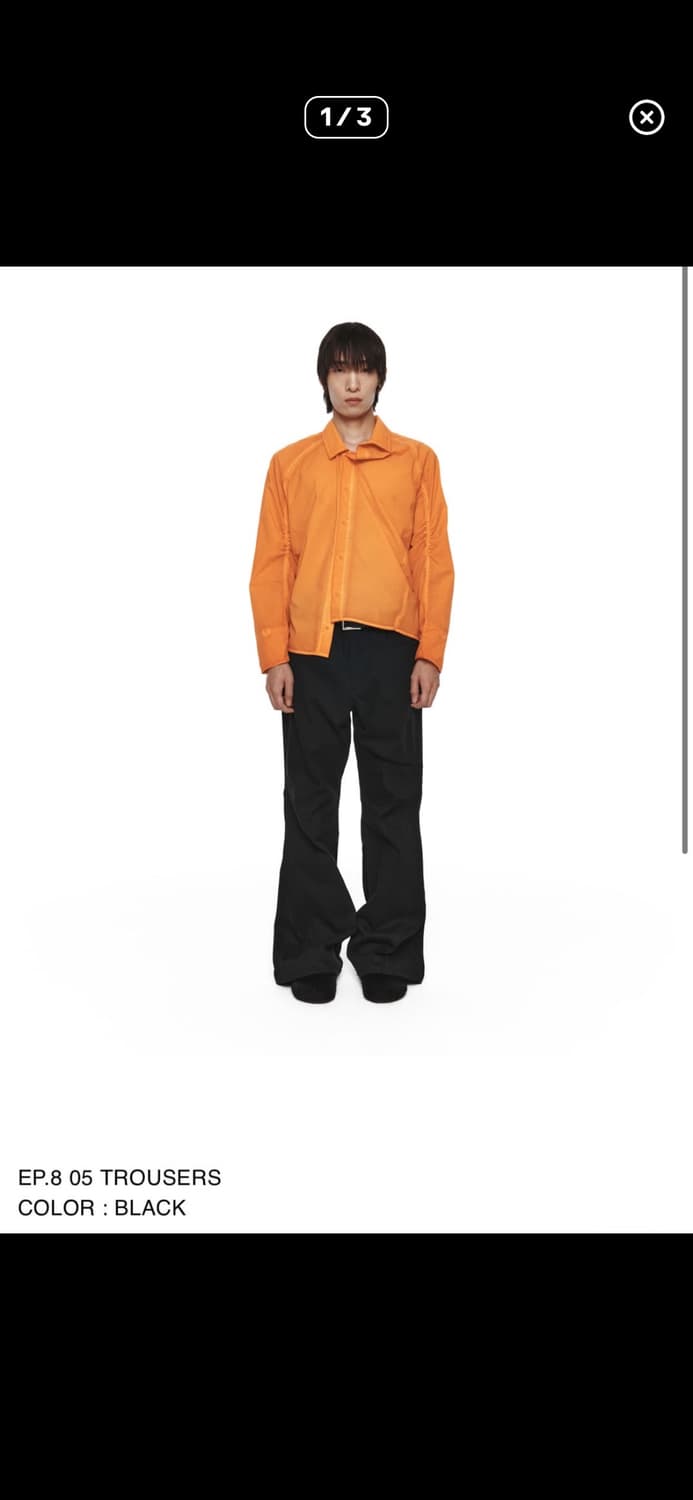 (구매) xlim ep8 05 trousers s사이즈 구매합니다!! 상품이미지1