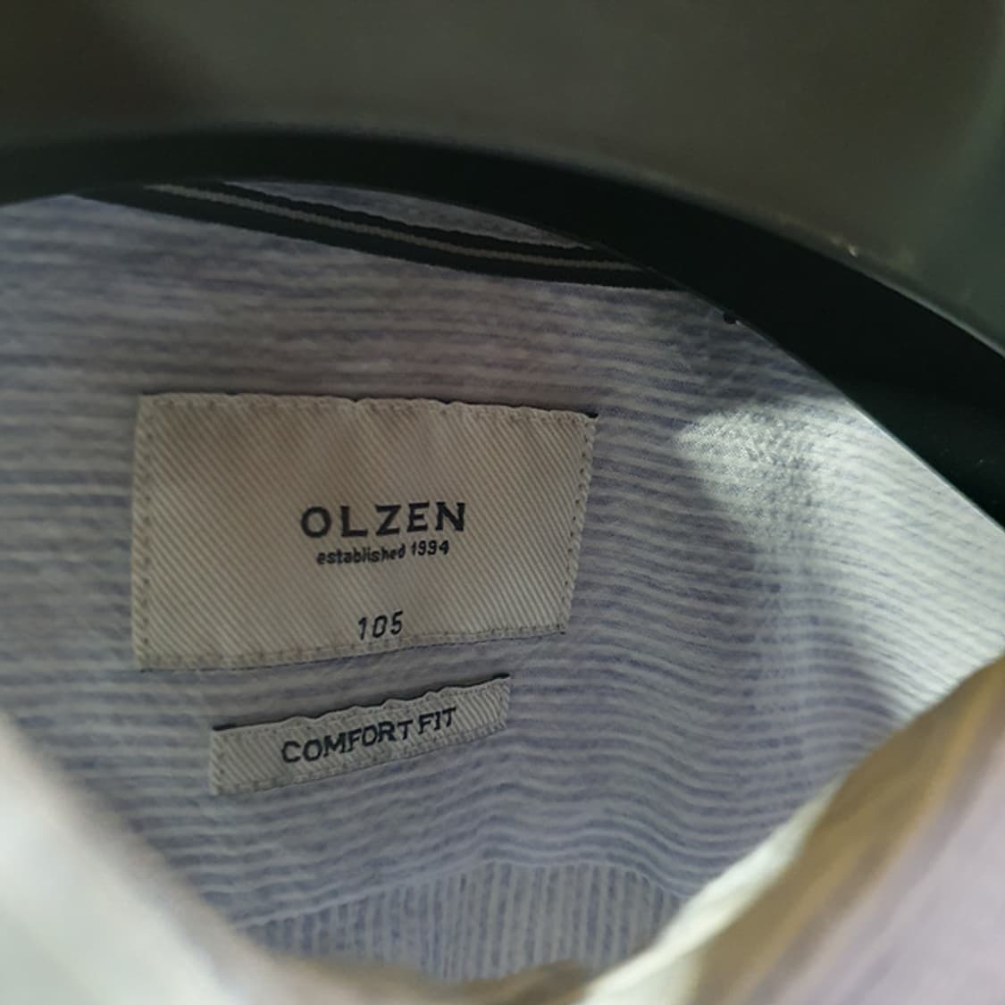 올젠 린넨 혼용 반팔 셔츠105 상품이미지3