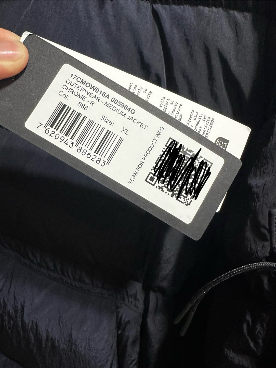 XL] CP컴퍼니 크롬R 패딩 상품이미지3