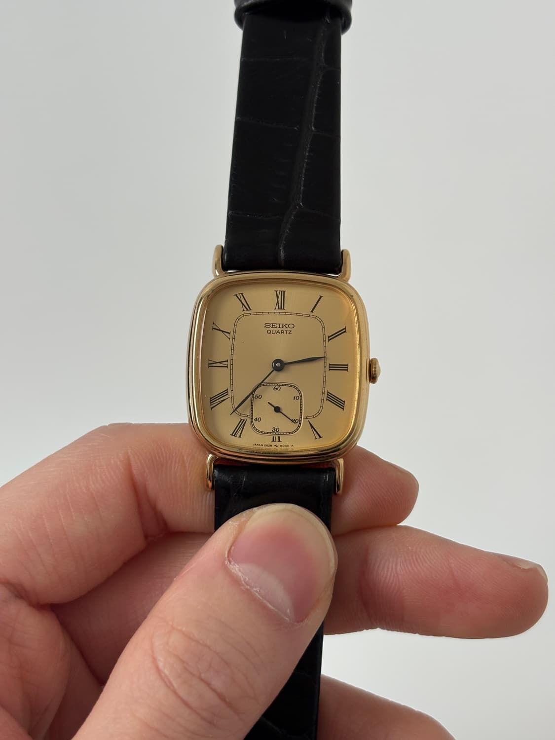 1980s Chariot Small Seconds Gold Quartz 상품이미지1