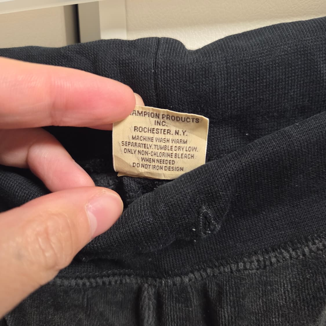 Champion 챔피온 벨벳 밴딩 조거팬츠 M(26-30) 상품이미지5