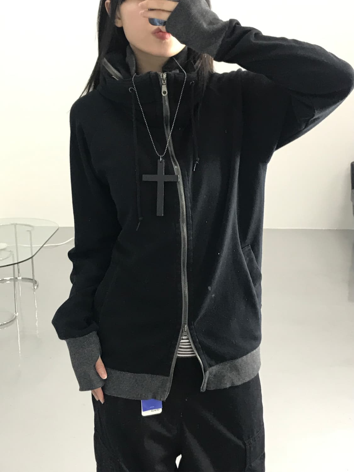 정글스톰 하이넥 집업 상품이미지3