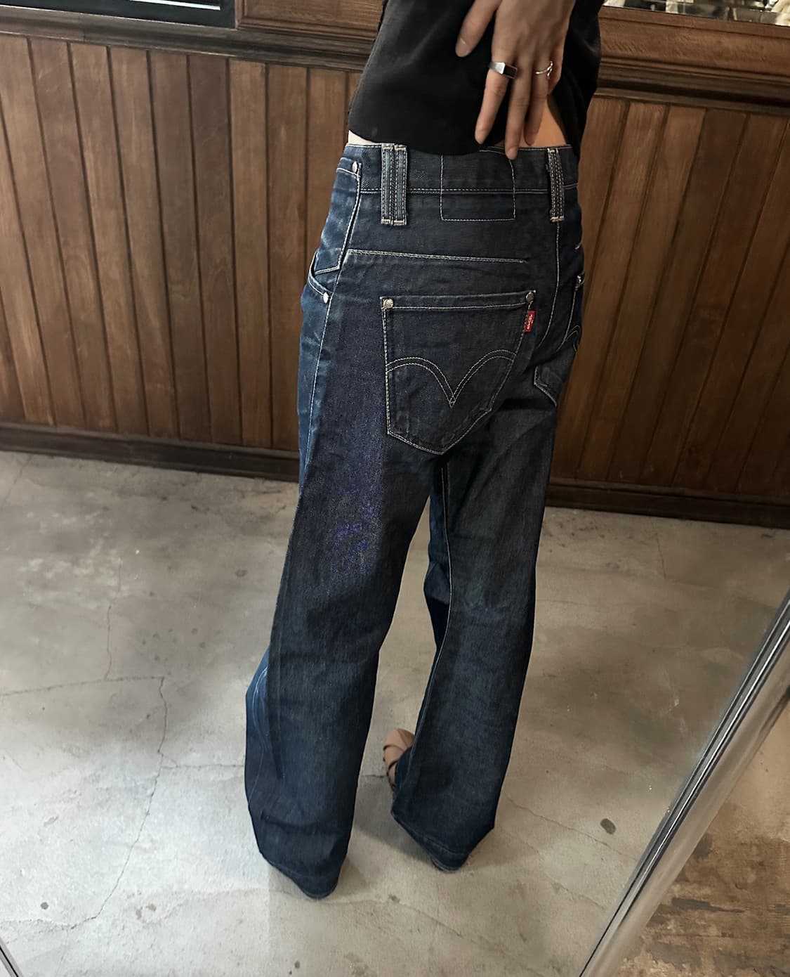 LEVI'S engineered 001 blue jeans w30 상품이미지2