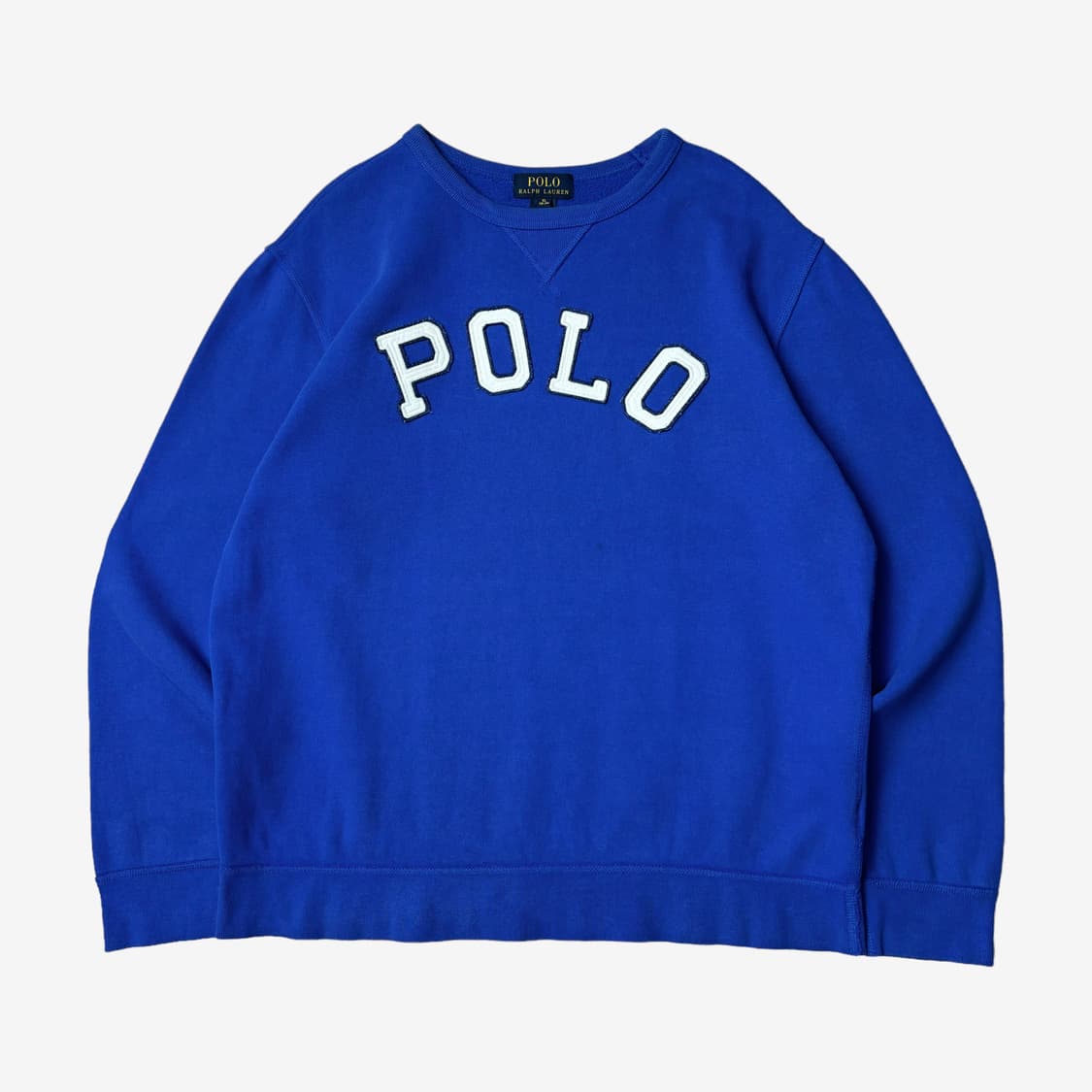 폴로 랄프로렌 신형 블루 로고 맨투맨 상품이미지1