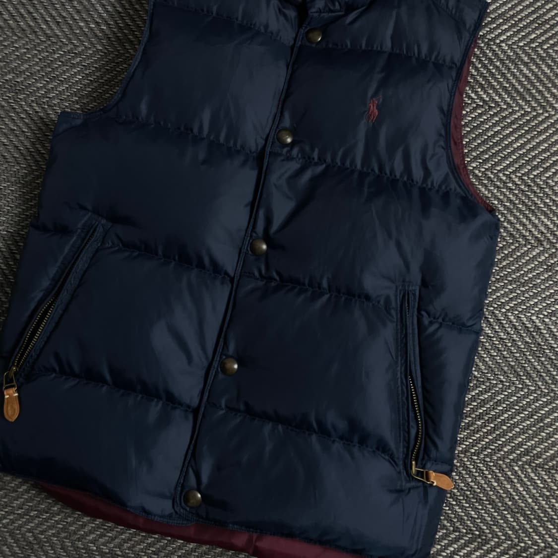 폴로 랄프로렌 포니 로고 양면 다운 베스트y 3478 상품이미지3
