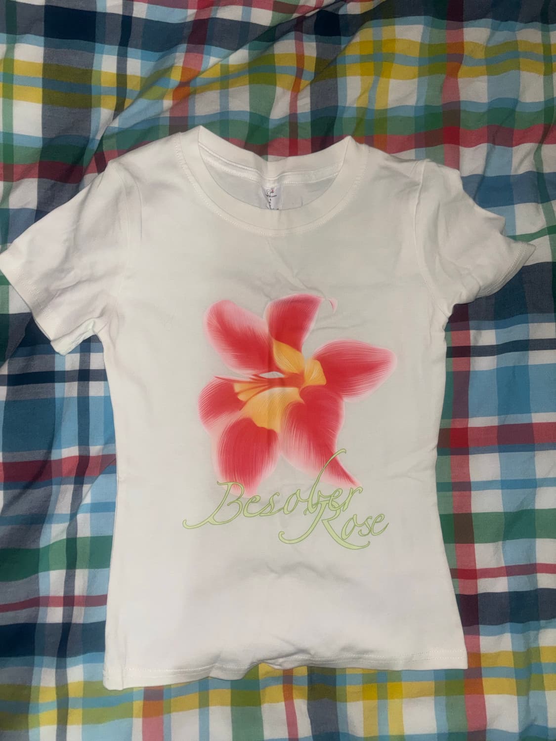 꽃 반팔티 상품이미지1