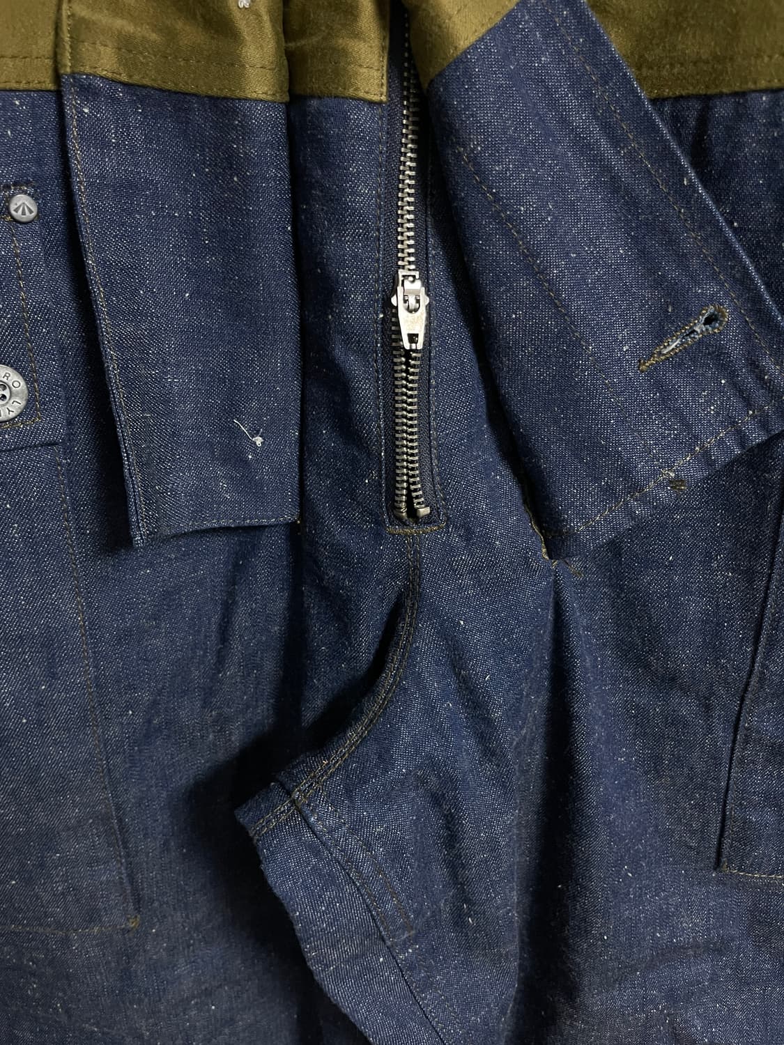Nigel Cabourn LYBRO Naval Dungaree Split 상품이미지6