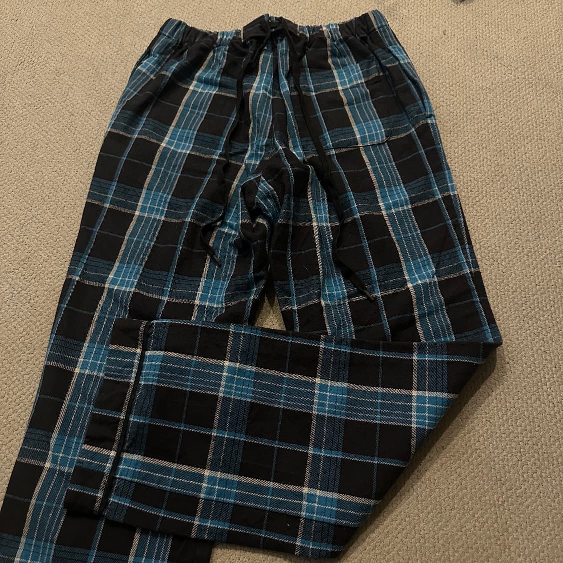 언유즈드(UNUSED) 체크 플란넬 팬츠 상품이미지10