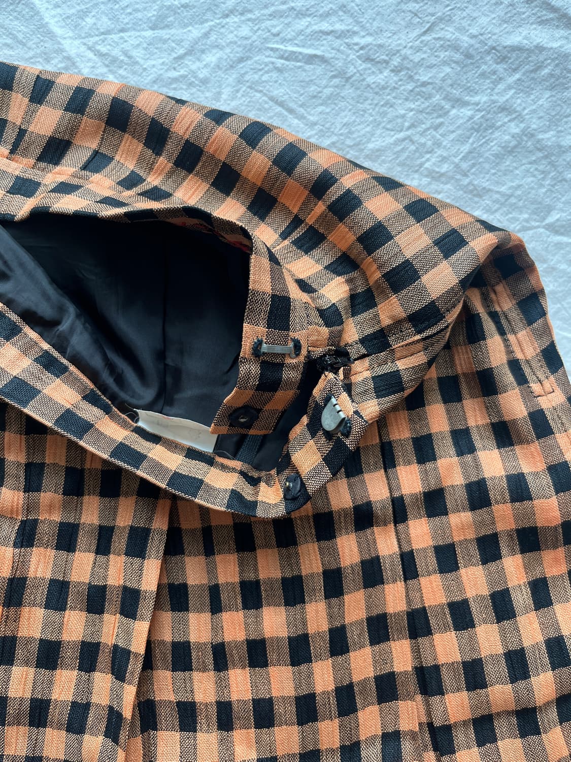 Vintage 빈티지 체크 스커트 상품이미지2