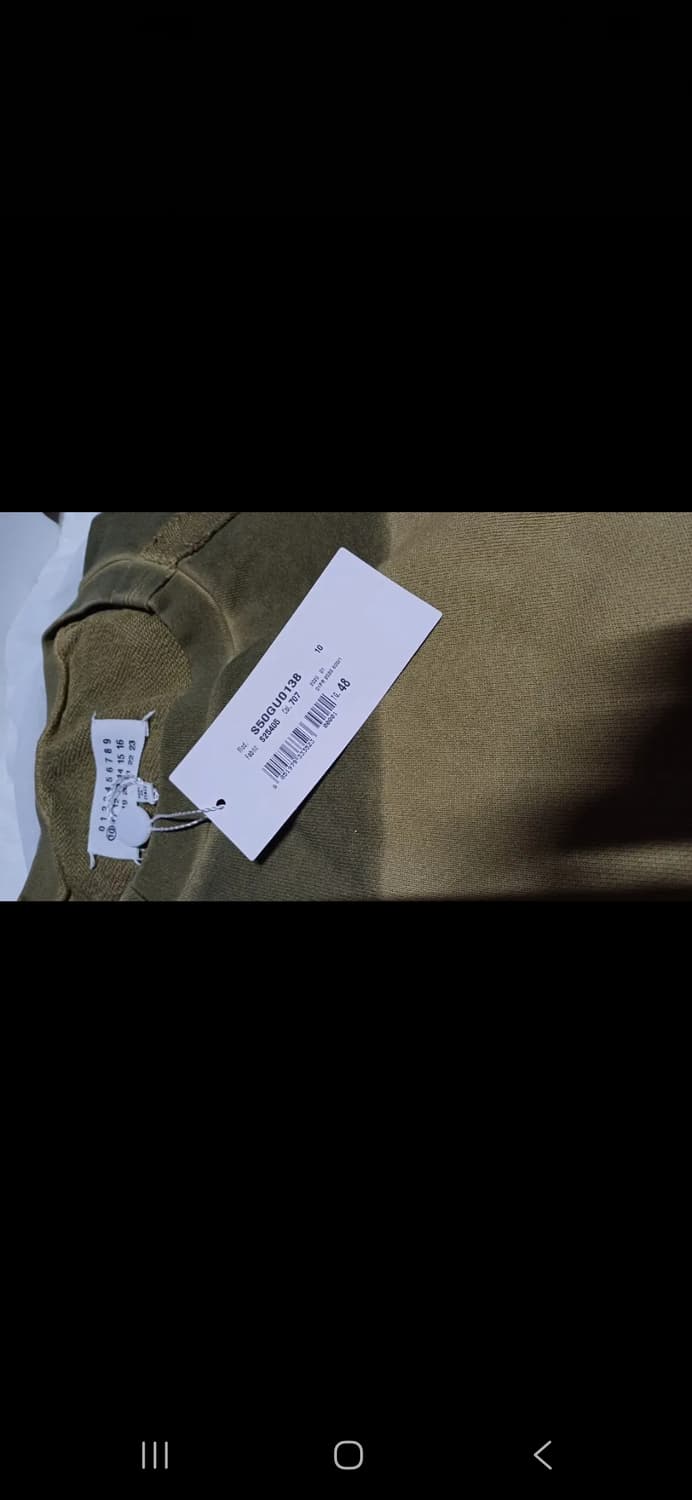 [새제품]48 마르지엘라 맨투맨 메모리 스티치 오버사이즈 스웻셔츠 맨투맨 상품이미지2