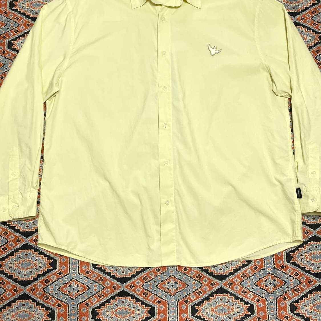 마크곤잘레스 라이트 옐로우 코튼 셔츠 남성XL 상품이미지3
