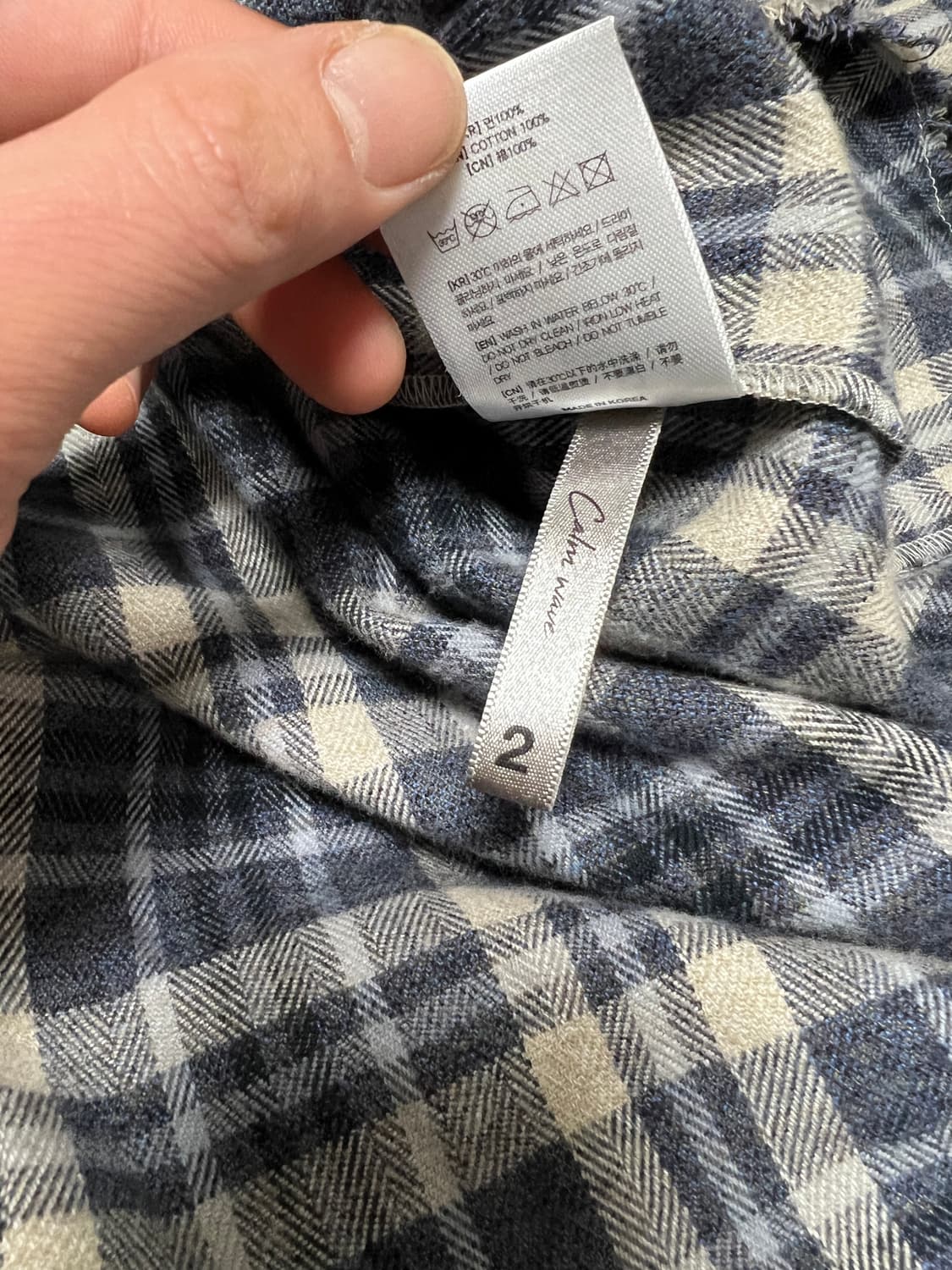 [2]파아카이브 파프롬왓 플란넬셔츠 상품이미지6