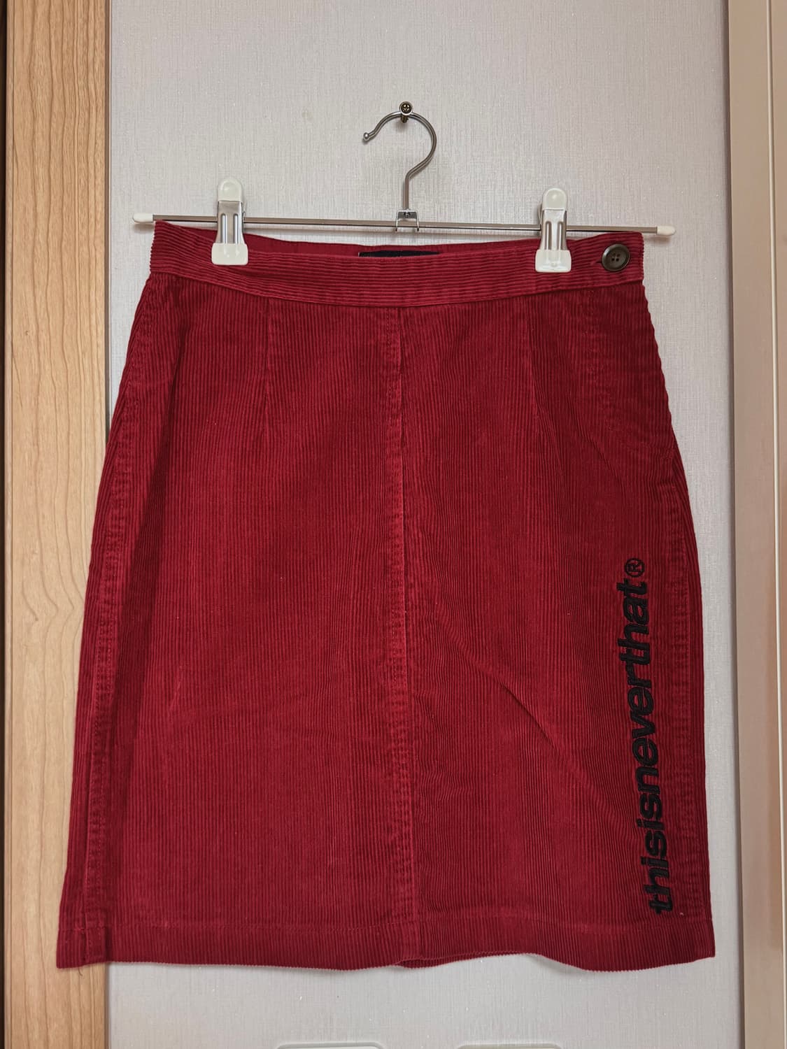 디네댓 코듀로이 스커트 S 상품이미지1