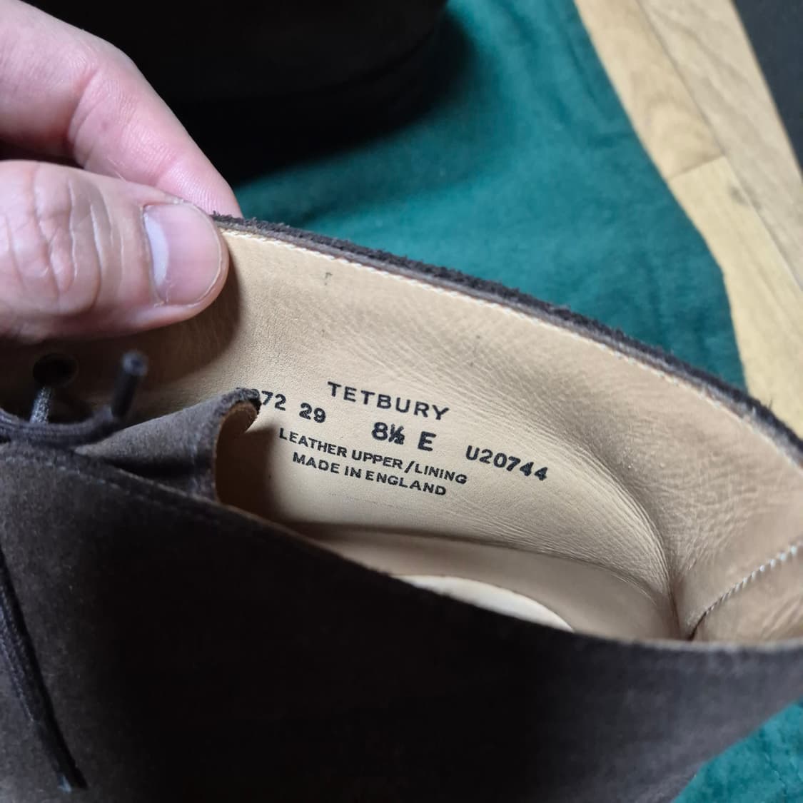 [8.5E]크로켓앤존스 텟버리 처카 부츠 / 알든 버윅 얀코 로크 처치스 상품이미지4