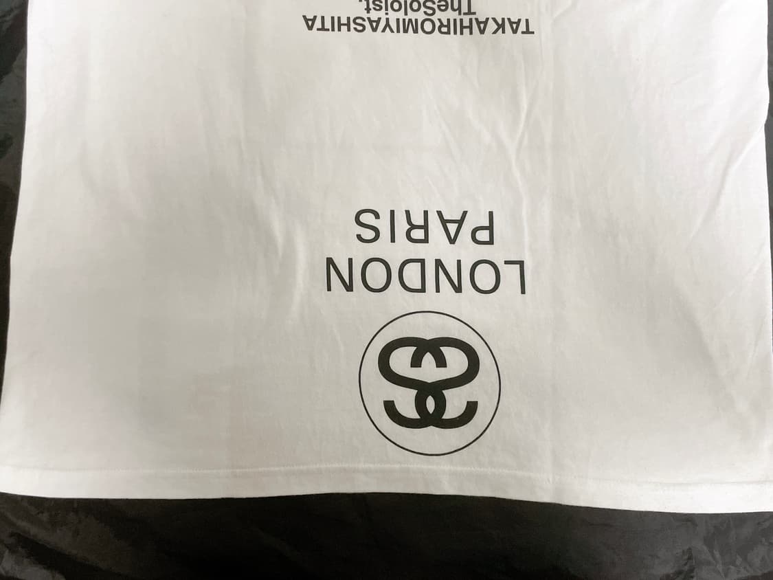 [L] 스투시 x 솔로이스트 40주년 반팔 티셔츠 상품이미지2