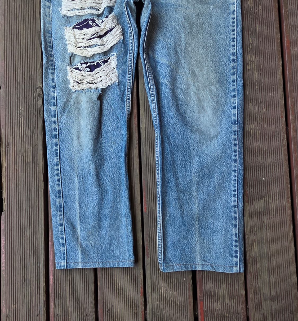 리바이스505×아디다스  커스텀 팬츠 상품이미지3