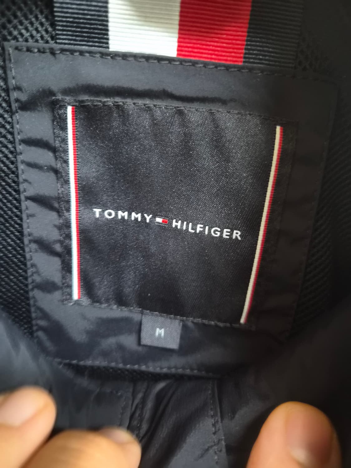 M/100) 타미힐피거 블루종 점퍼 팝니다 상품이미지4