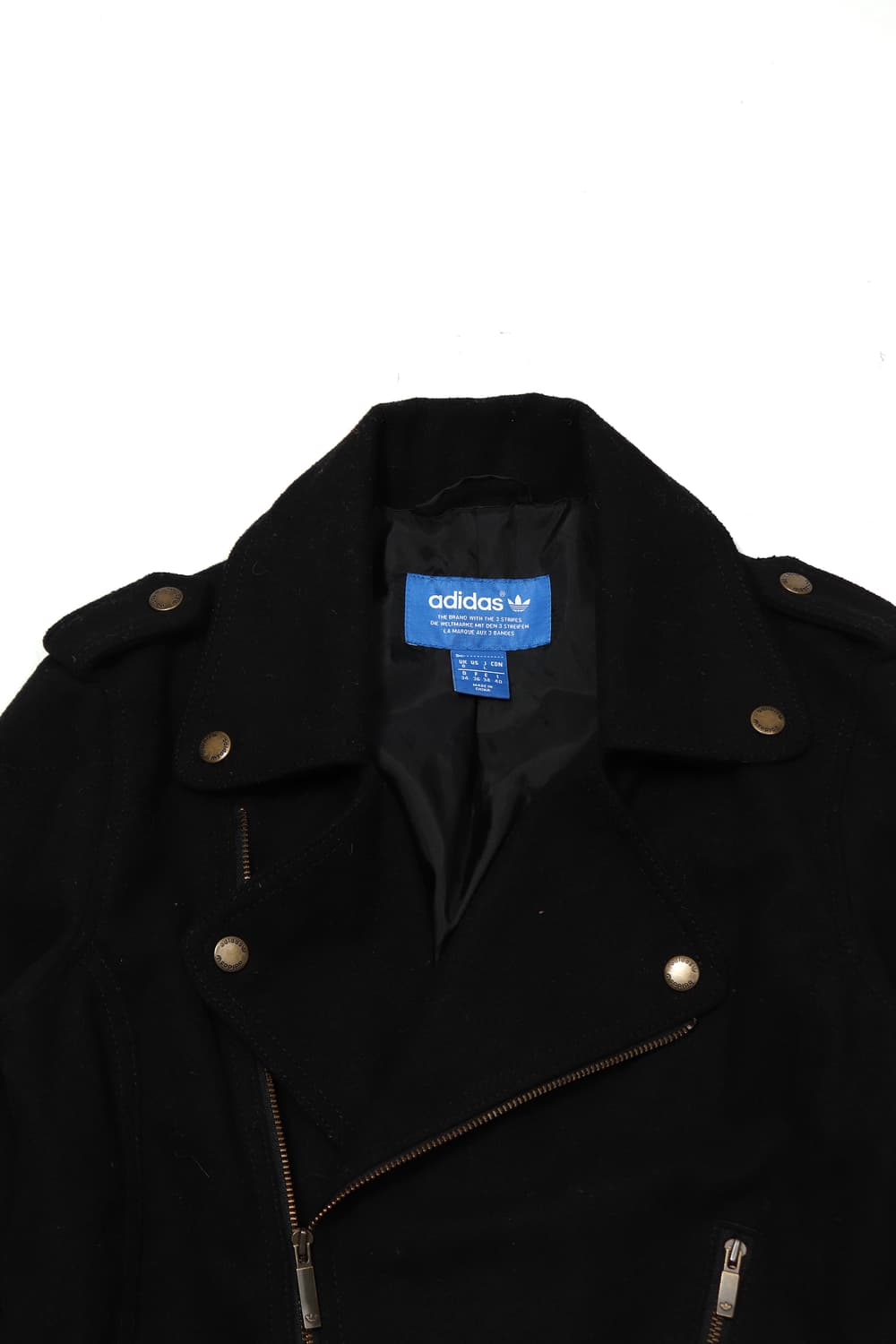 ADIDAS 더블 라이더 재킷 women L 상품이미지4