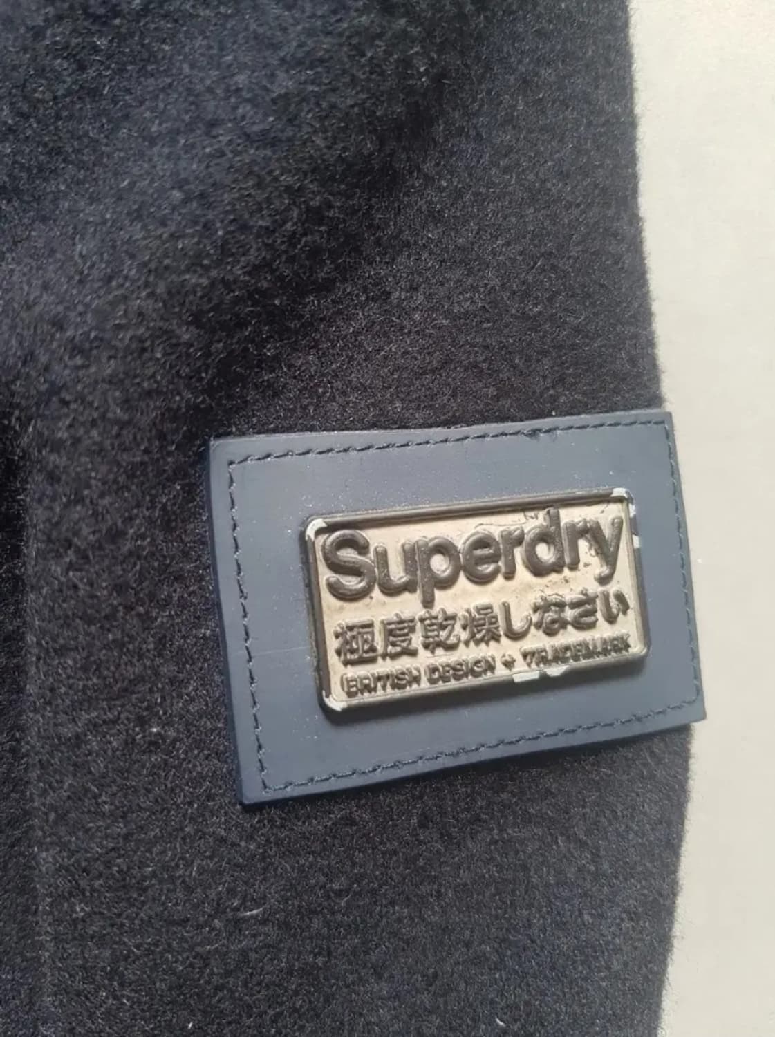 [L] 슈퍼드라이 빈티지 해군 더블 피코트 네이비 라벨 상품이미지5