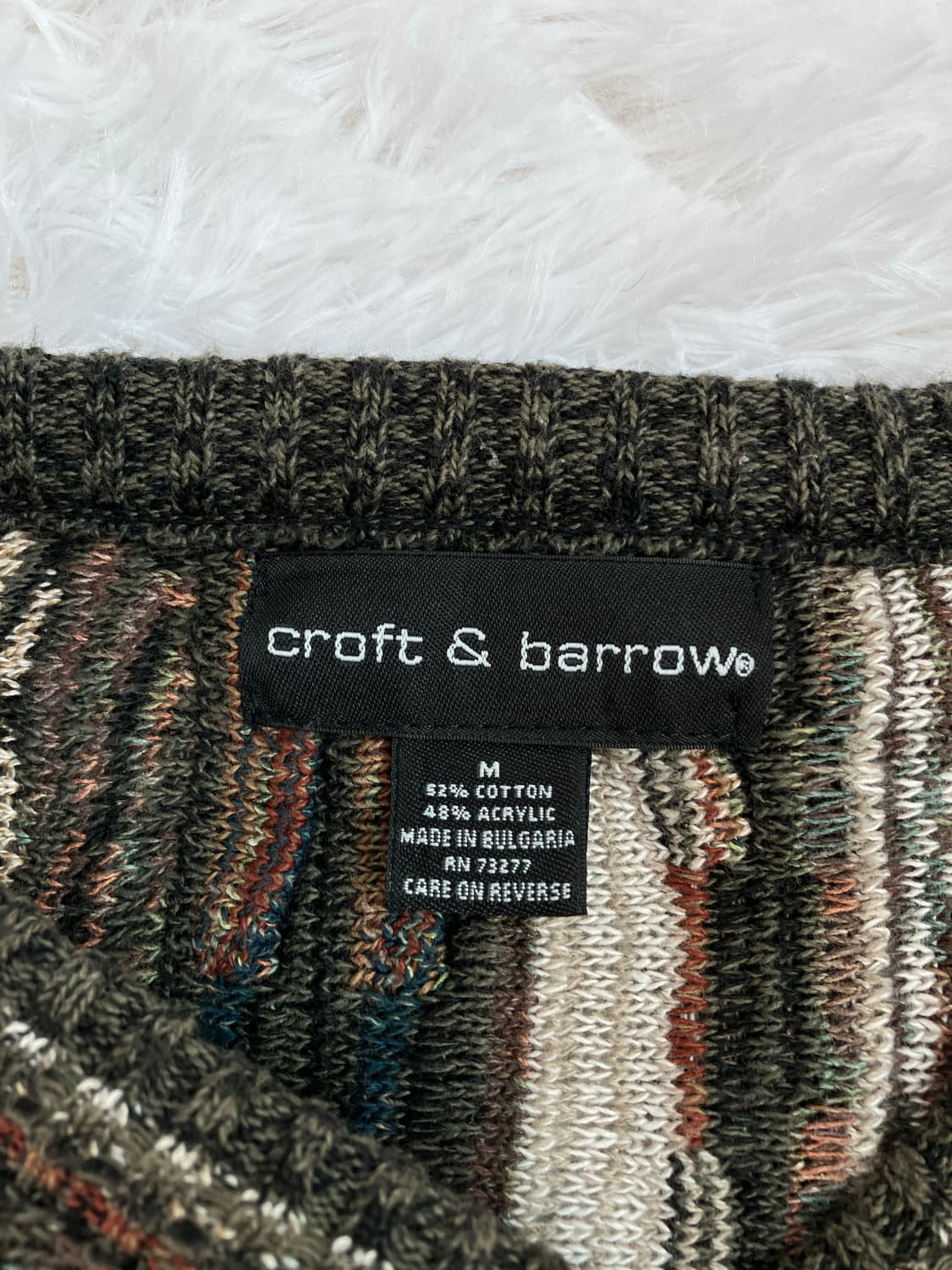 빈티지 브라운 그런지 니트 y2k 스트릿 갸루 펑키 일본빈티지700 상품이미지6