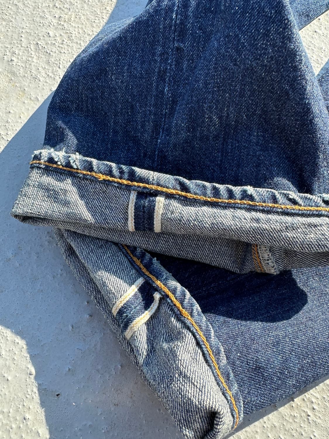 웨어하우스 1101 원워시 셀비지 상품이미지4