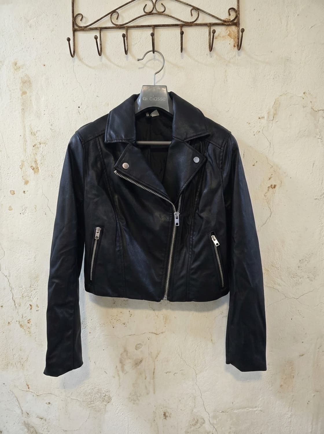 H&M Divided 블랙 라이더 자켓 S 상품이미지1