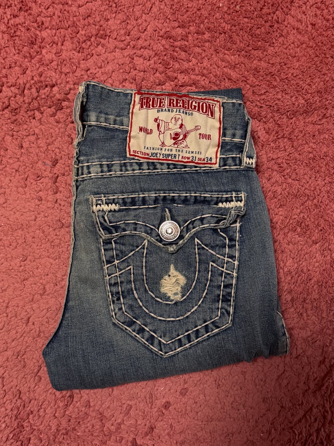 트루릴리전 조이 슈퍼티 부츠컷 데님 상품이미지1