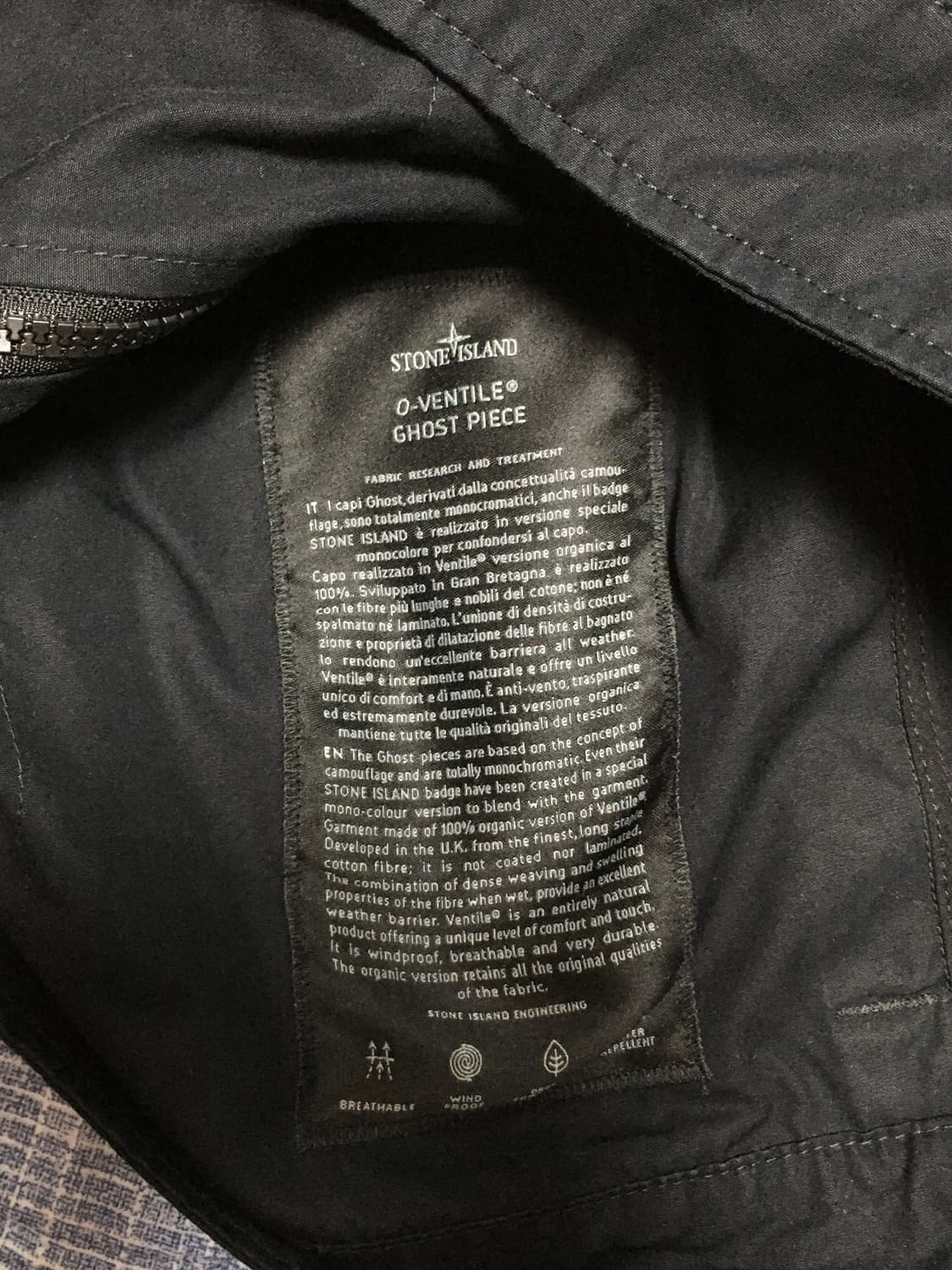 스톤아일랜드 고스트피스 오버셔츠자켓 S 상품이미지5