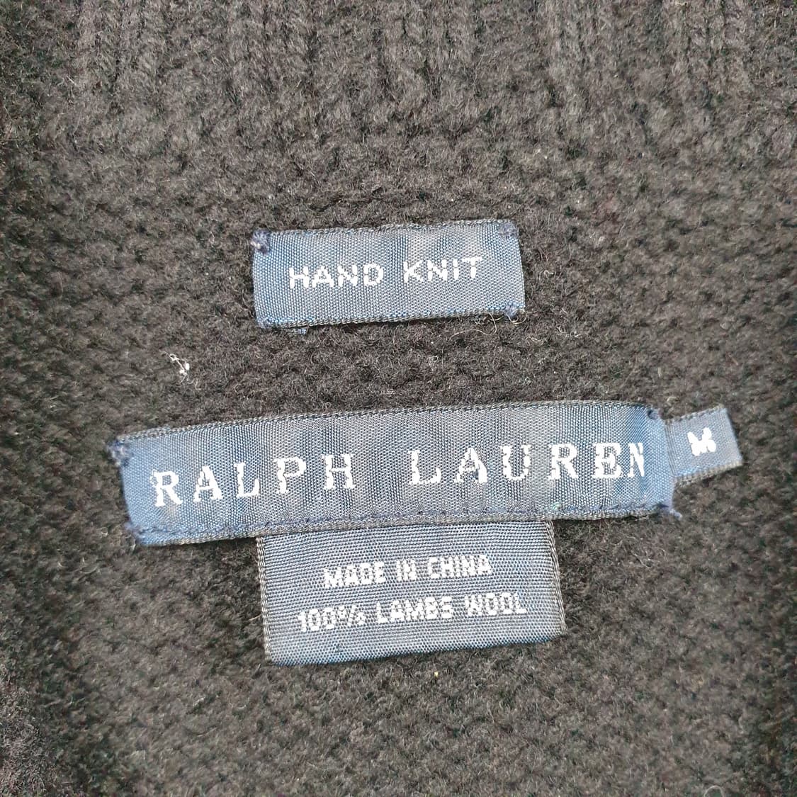 랄프로렌 패턴 집업 니트 상품이미지2