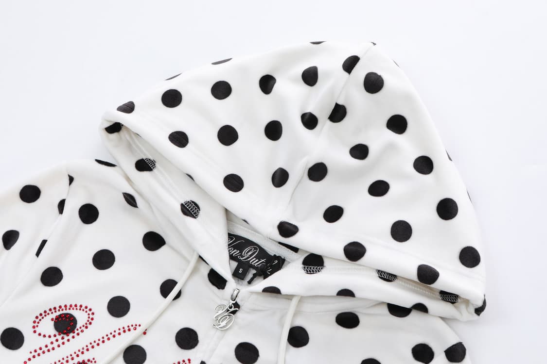 Von dutch 벨루아 도트 셋업 상품이미지6